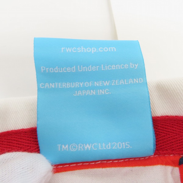 実際に弊社で買取させて頂いたCANTERBURY/カンタベリー ラグビーW杯 2019 日本代表 ラガーシャツ VWD39109/Sの画像 3枚目