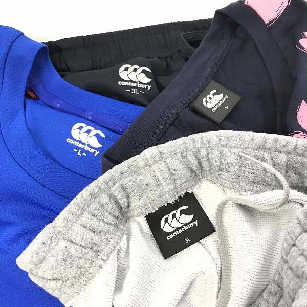実際に弊社で買取させて頂いた【おまとめ品】CANTERBURY/カンタベリー 半袖Tシャツ/スウェットパンツ/スポーツウェア 等の画像 1枚目