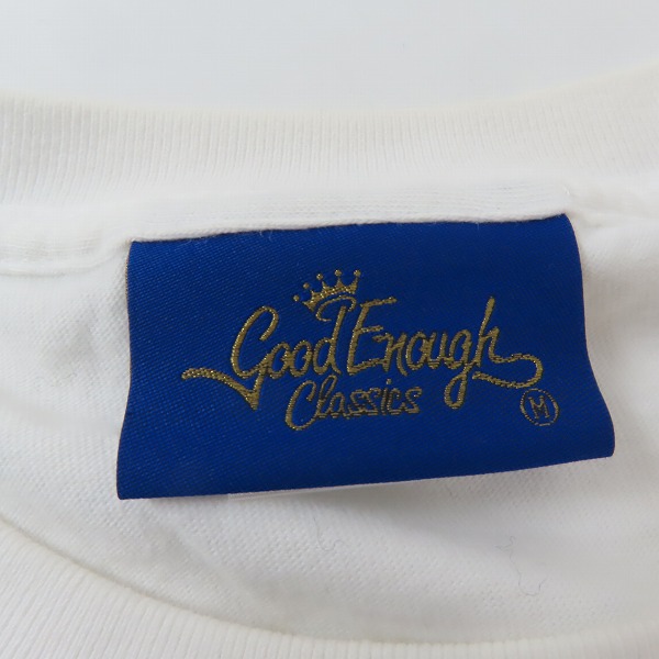 実際に弊社で買取させて頂いたGOODENOUGH classics/グッドイナフ gロゴプリント 半袖 Tシャツ/Mの画像 2枚目