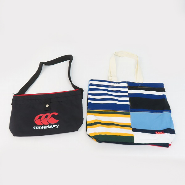 実際に弊社で買取させて頂いたCANTERBURY/カンタベリー トート/ショルダーバッグ 2点セット