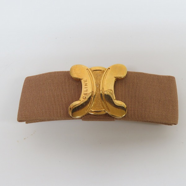 実際に弊社で買取させて頂いたCELINE/セリーヌ ロゴバレッタ の画像 1枚目