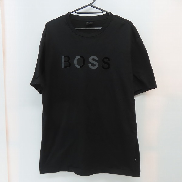実際に弊社で買取させて頂いたHUGO BOSS/ヒューゴボス ロゴ 半袖 Tシャツ ブラック XL