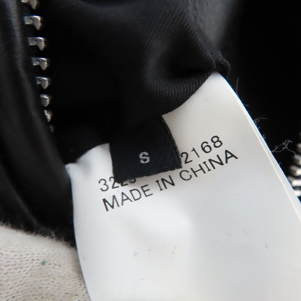 実際に弊社で買取させて頂いたUNITED ARROWS GREEN LABEL RELAXING/ユナイテッドアローズ 牛革 レザー ダブルライダースジャケット/Sの画像 3枚目