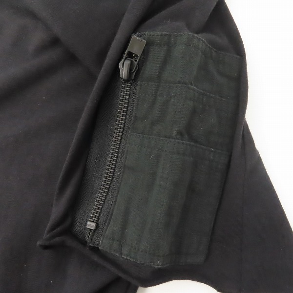 実際に弊社で買取させて頂いたDIRAIN/ディレイン 半袖Tシャツ ジップポケット/2の画像 5枚目