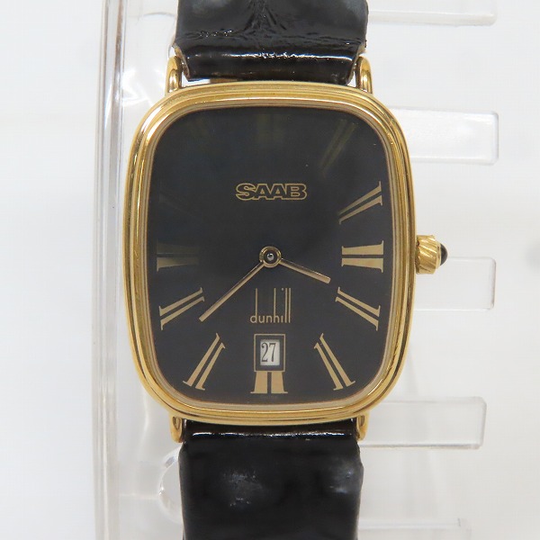 実際に弊社で買取させて頂いたDUNHILL/ダンヒル サーブ SAAB クォーツ 腕時計 