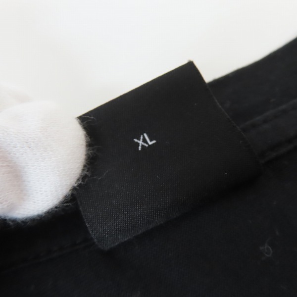 実際に弊社で買取させて頂いたHUGO BOSS/ヒューゴボス ロゴ 半袖 Tシャツ ブラック XLの画像 3枚目