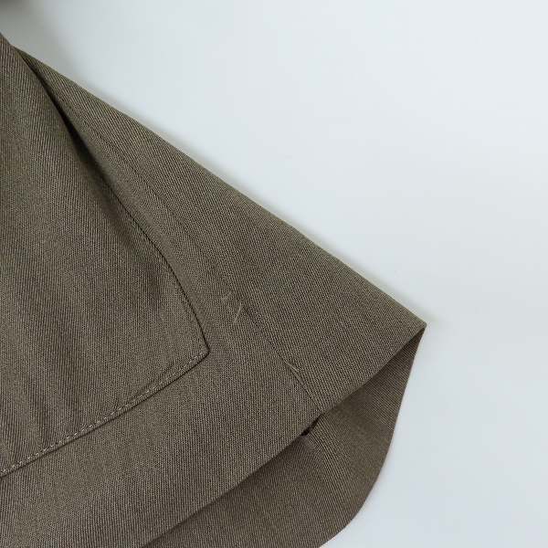 実際に弊社で買取させて頂いたTOMORROWLAND/トゥモローランド ウールレーヨンツイル ダブルブレステッド4Bジャケット セットアップ/Sの画像 7枚目