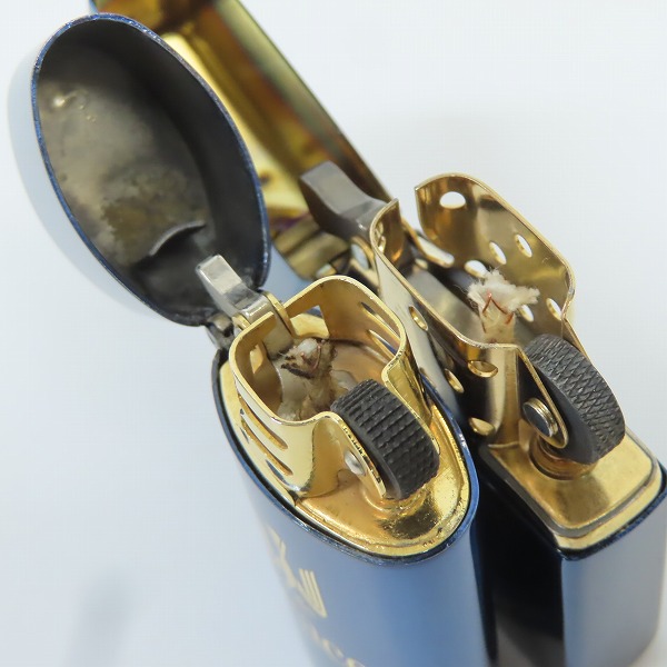 ZIPPO/ジッポー Peace/ピース ブルーチタン 01年製/ザ・ピース