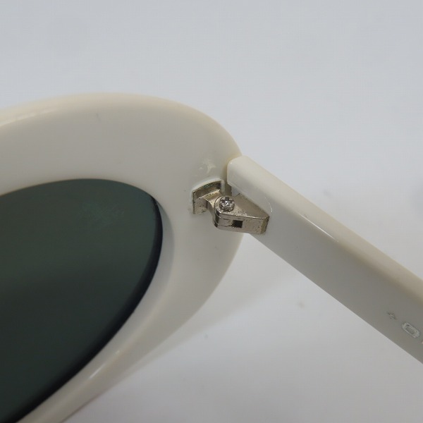 実際に弊社で買取させて頂いたNUMBER (N)INE/ナンバーナイン ONE/ワン サングラス/アイウェア ホワイトの画像 5枚目