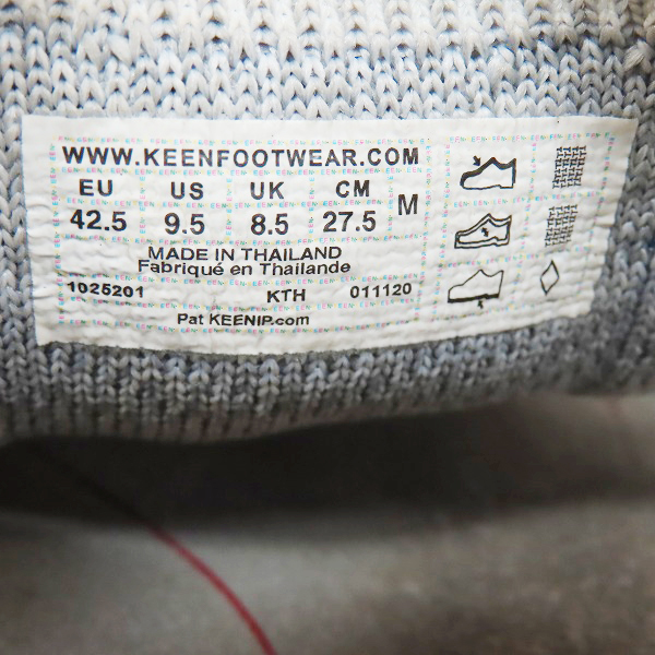 実際に弊社で買取させて頂いたKEEN/キーン UNEEK EVO 1025201/27.5の画像 5枚目