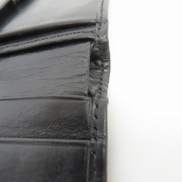 実際に弊社で買取させて頂いたPRADA/プラダ レザー 二つ折り財布/ウォレットの画像 6枚目