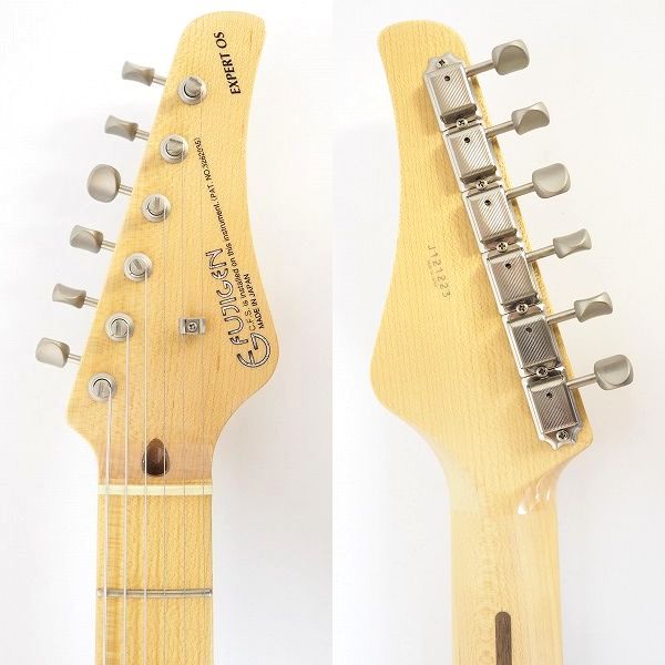 実際に弊社で買取させて頂いた★FUJIGEN/フジゲン EXPERT OS EOS/AH/STR ストラトシェイプ SSH エレキギター ハードケース付の画像 3枚目