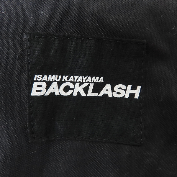 実際に弊社で買取させて頂いたISAMU KATAYAMA BACKLASH/バックラッシュ コットン タイプライター サロペット 2047-02/FREEの画像 2枚目
