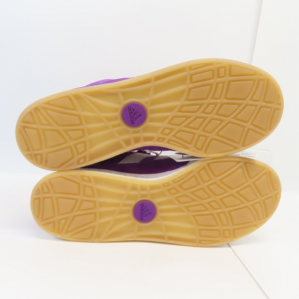 実際に弊社で買取させて頂いた【未使用】atmos/アトモス×adidas/アディダス Adimatic Glory Purple スニーカー GV6712/28の画像 2枚目