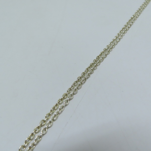 実際に弊社で買取させて頂いたPaul Smith/ポールスミス ダブルリングネックレスの画像 4枚目