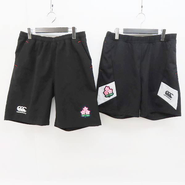 実際に弊社で買取させて頂いたCANTERBURY/カンタベリー ハーフパンツ/ショーツ 日本代表/3L 2点セット