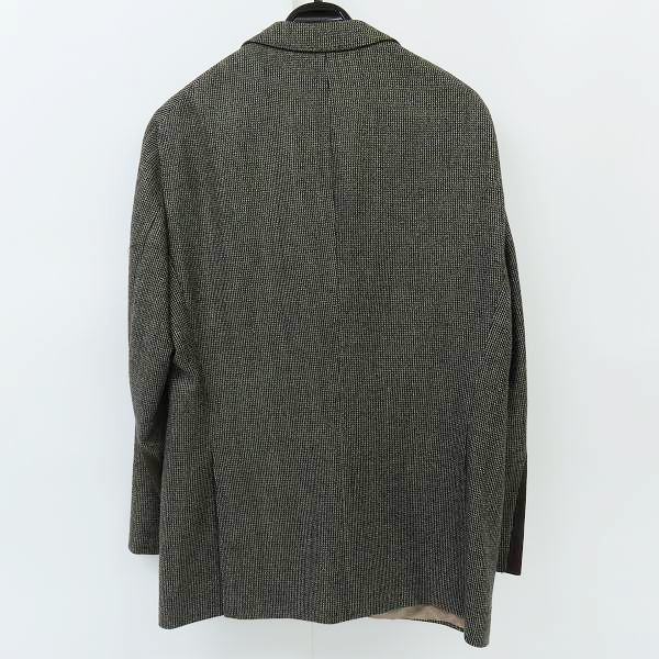 実際に弊社で買取させて頂いたHUGO BOSS/ヒューゴボス 袖素材切替 テーラードジャケット 52の画像 1枚目