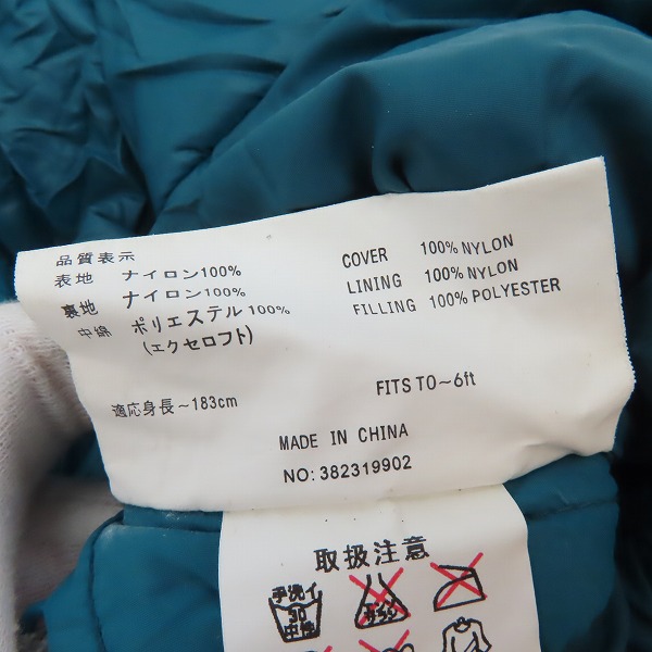 実際に弊社で買取させて頂いたmont-bell/モンベル burrow bag #3/バロウバッグ ♯3 シュラフ/寝袋 1121219の画像 5枚目