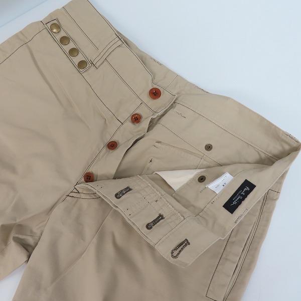 実際に弊社で買取させて頂いたPaul Smith/ポールスミス Collection ワークパンツ ベージュ /164201/84の画像 2枚目