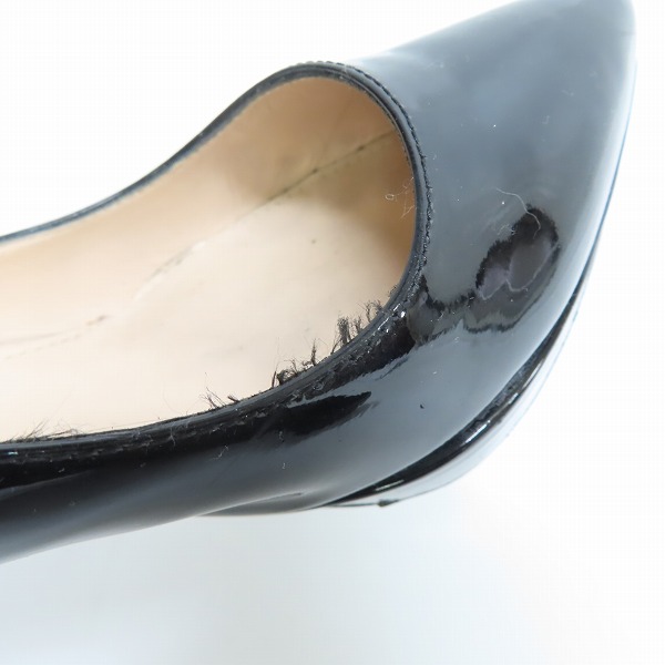実際に弊社で買取させて頂いた【ジャンク】PRADA/プラダ ヒール パンプス 36.5の画像 7枚目