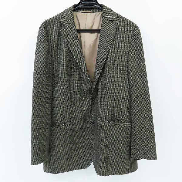 実際に弊社で買取させて頂いたHUGO BOSS/ヒューゴボス 袖素材切替 テーラードジャケット 52