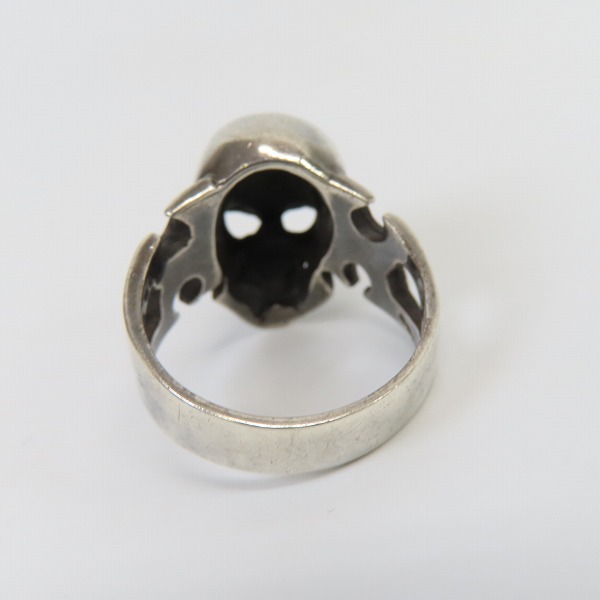 実際に弊社で買取させて頂いたCRAZY PIG/クレイジーピッグ カッタウェイ スカルリング 19-19.5号の画像 3枚目