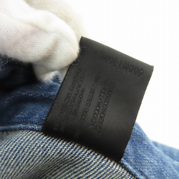 実際に弊社で買取させて頂いたN.HOOLYWOOD×WRANGLER/エヌハリウッド×ラングラー COMPILE DENIM SHIRT 長袖デニムシャツ WS9285/38の画像 3枚目