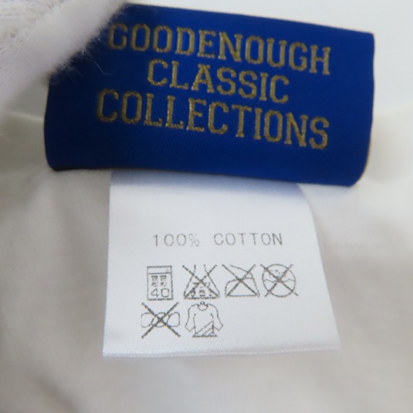 実際に弊社で買取させて頂いたGOODENOUGH classics/グッドイナフ gロゴプリント 半袖 Tシャツ/Mの画像 3枚目
