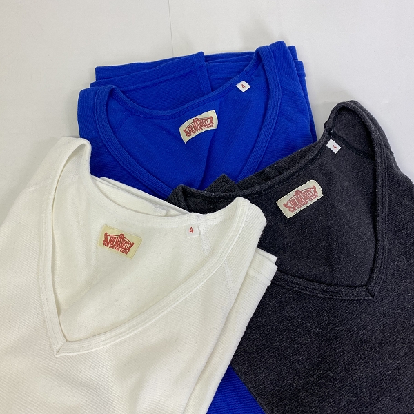 実際に弊社で買取させて頂いた【おまとめ品】HOLLYWOOD RANCH MARKET/ハリウッドランチマーケット  ハリラン/Vネック/七分丈 Tシャツの画像 1枚目