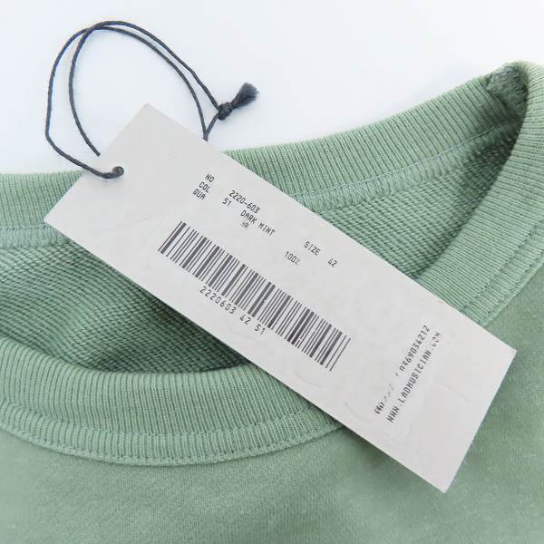 実際に弊社で買取させて頂いたLAD MUSICIAN/ラッドミュージシャン CREW NECK BIG PULLOVER 文字刺繍スウェット 2220-603/42の画像 8枚目