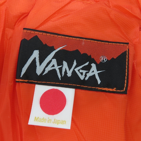 実際に弊社で買取させて頂いたNANGA/ナンガ AURORA LIGHT 450 DX/オーロラライト450DX シュラフ 寝袋 N14DRE01の画像 3枚目