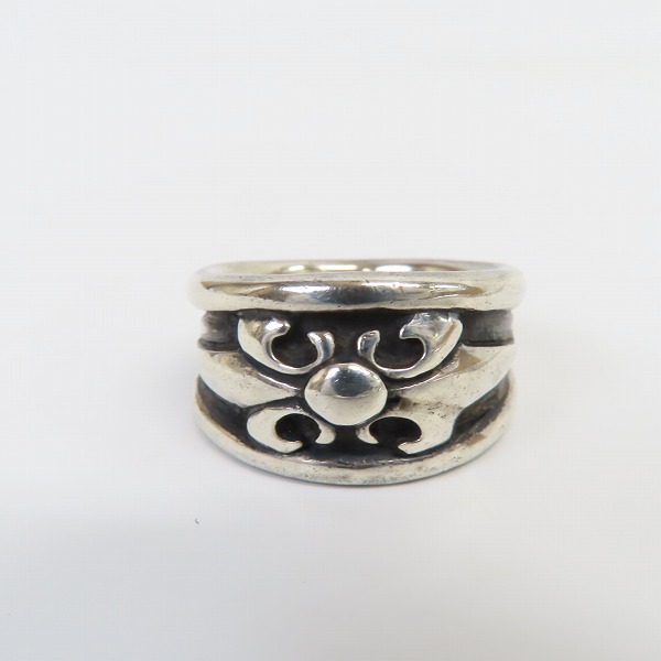 実際に弊社で買取させて頂いたCRAZY PIG DESIGNS/クレイジーピッグ スモール ハイドーム チューダー リング 18.5-19.5号の画像 1枚目