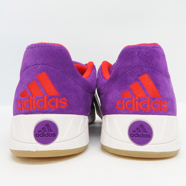 実際に弊社で買取させて頂いた【未使用】atmos/アトモス×adidas/アディダス Adimatic Glory Purple スニーカー GV6712/27の画像 1枚目