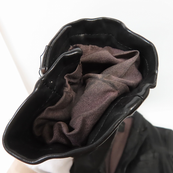 実際に弊社で買取させて頂いたBACKLASH/バックラッシュ イタリアンダブルショルダー 製品染め 2B レザージャケット 1254-07/2(M)の画像 7枚目