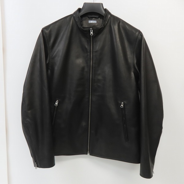 実際に弊社で買取させて頂いたJOURNAL STANDARD relume/ジャーナルスタンダード シープスキン シングルライダースジャケット 23-011-464-0100-1-0/M