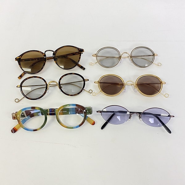 実際に弊社で買取させて頂いた【おまとめ品】Paul Smith/ポールスミス Ciqi/シキ 他 サングラス メガネフレーム アイウェア