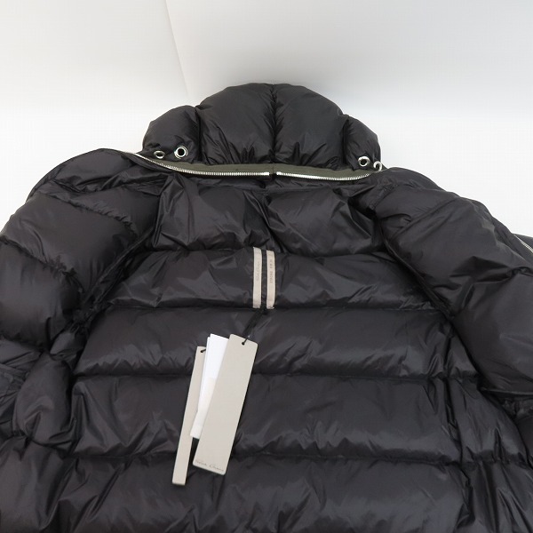 実際に弊社で買取させて頂いたRICK OWENS/リックオウエンス 22AW ダウンジャケット GIMP JKT BLK RU02B2707-NZD4/44の画像 6枚目