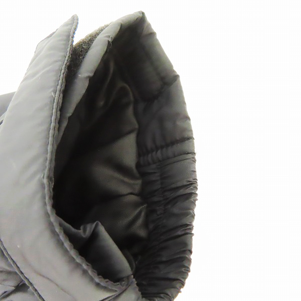 実際に弊社で買取させて頂いたCANTERBURY/カンタベリー 中綿 ウインドジャケット ブラック RA73645/Mの画像 6枚目