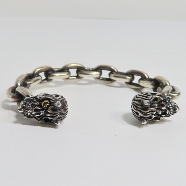 実際に弊社で買取させて頂いた【ギャラ付】Gucho/ガッチョ トリックバングル 2ベビー＆デビルパイロ SV925×18Kの画像 1枚目