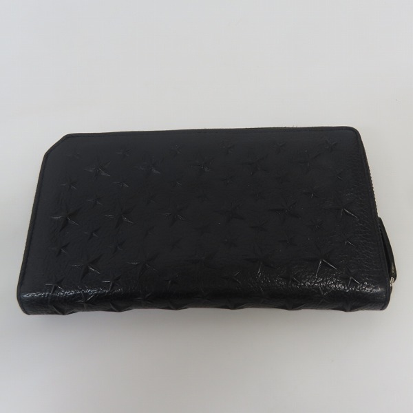 実際に弊社で買取させて頂いたJIMMY CHOO/ジミーチュウ スター ラウンドジップ 長財布/ウォレットの画像 1枚目