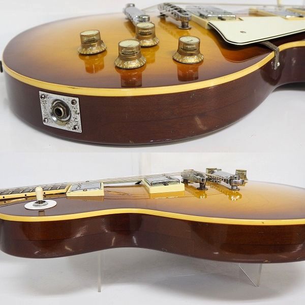 実際に弊社で買取させて頂いた★Greco/グレコ レスポールスタンダードType ワッカロゴ ボルトンネック ジャパンビンテージ ソフトケース付の画像 6枚目