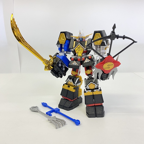 実際に弊社で買取させて頂いた【完成品/ジャンク扱い】BANDAI/バンダイ スーパーミニプラ 忍者合体 無敵将軍 カクレンジャー/戦隊シリーズ/プラモデル/食玩