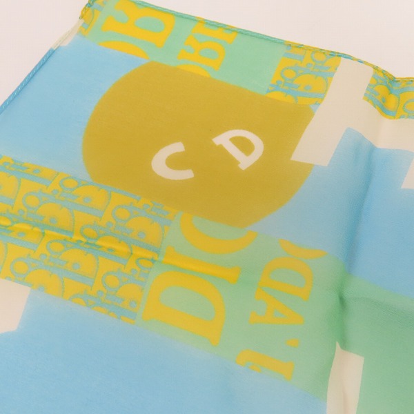 実際に弊社で買取させて頂いたChristian Dior/クリスチャンディオール ナンバリング/トロッター柄 ストールの画像 3枚目