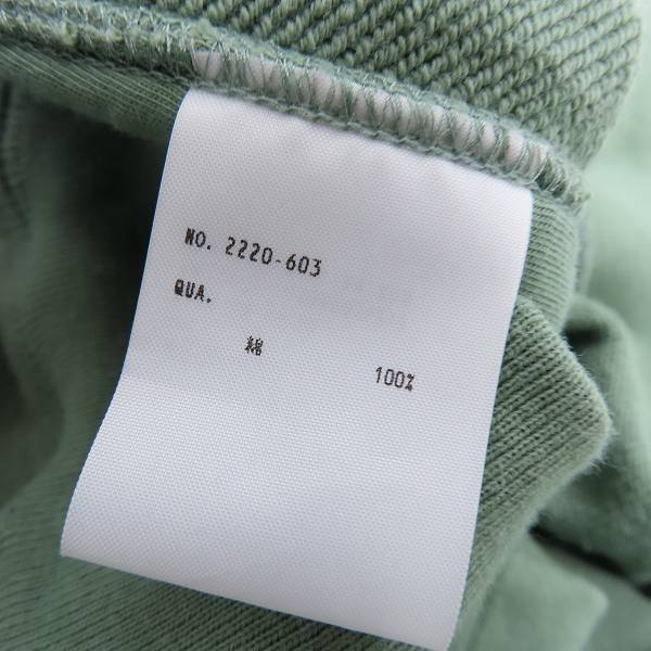 実際に弊社で買取させて頂いたLAD MUSICIAN/ラッドミュージシャン CREW NECK BIG PULLOVER 文字刺繍スウェット 2220-603/42の画像 3枚目