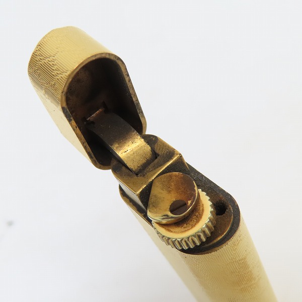 実際に弊社で買取させて頂いたCartier/カルティエ ゴールド ラウンド ガスライターの画像 3枚目