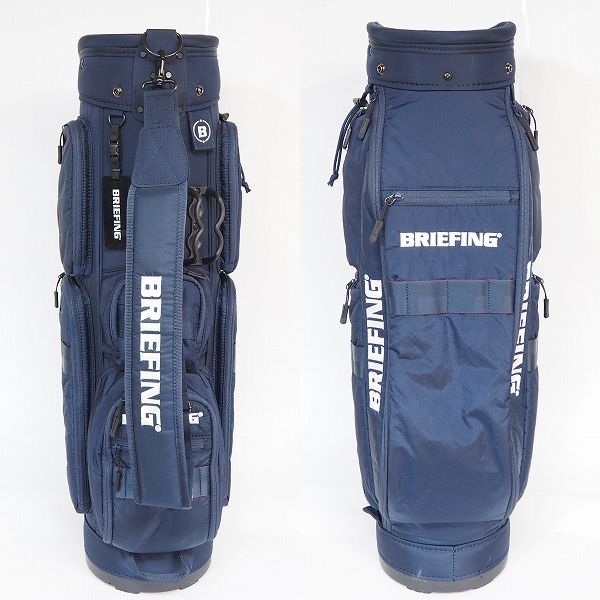 実際に弊社で買取させて頂いたBRIEFING/ブリーフィング CR-6 ゴルフ 8.5型 5分割キャディバッグ ネイビーの画像 2枚目