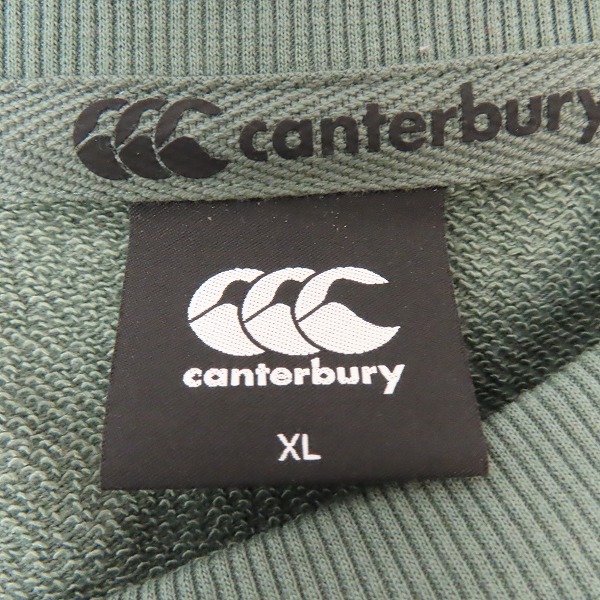 実際に弊社で買取させて頂いたCANTERBURY/カンタベリー タフスウェットクルートレーナー/RA42064/XLの画像 2枚目