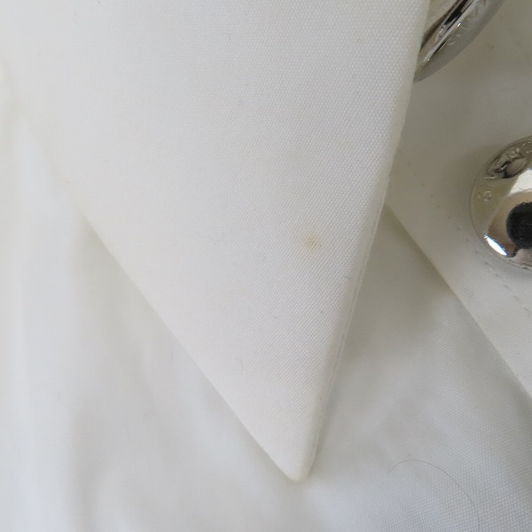 実際に弊社で買取させて頂いたGIVENCHY/ジバンシイ ロゴスナップボタン ミリタリーシャツジャケット/37の画像 5枚目