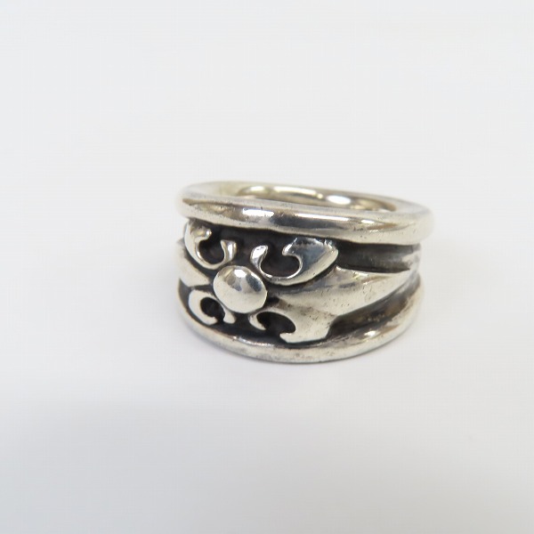 実際に弊社で買取させて頂いたCRAZY PIG DESIGNS/クレイジーピッグ スモール ハイドーム チューダー リング 18.5-19.5号