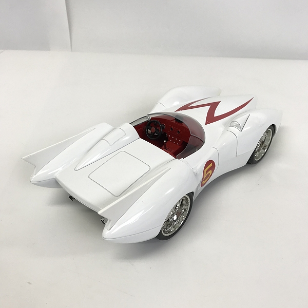 実際に弊社で買取させて頂いた【箱無し】Jada/ジャダ 1/18 SPEED RACER/スピードレーサー マッハ5 MACH5 ダイキャストミニカーの画像 2枚目